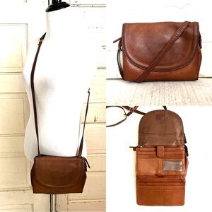 Osgoode Marley Leather Multi Pocket Urbanizer Crossbody